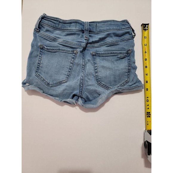 Hollister Size 0 (W24) Women's Mid-Rise Short 3", Advanced Stretch. Pre-Owned. - Picture 2 of 7